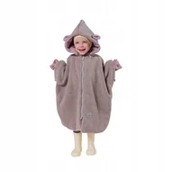 Śpiworki dla dzieci - Ponczo samochodowe LAMB POWDER PINK rozmiar M 2-6 lat, Patulove - miniaturka - grafika 1