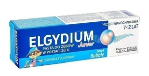 Pierre Fabre Elgydium Junior Pasta do zębów Bubble 7-12 lat 7060026 - Pasty do zębów - miniaturka - grafika 2