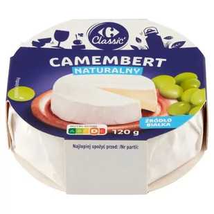 Carrefour Classic Ser camembert naturalny 120 g - Sery - miniaturka - grafika 1