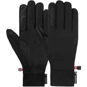 Rękawiczki - Rękawice skiturowe z koziej skóry Primaloft Reusch Kavik Touch-Tec Strombloxx 7700 czarny - miniaturka - grafika 1