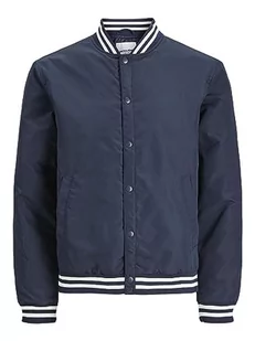 Bestseller A/S Jjwarrior College Bomber kurtka męska, Granatowy blezer/szczegóły: ze wskazówkami, XL - Kurtki męskie - miniaturka - grafika 1