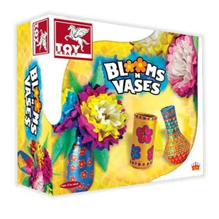 TOY KRAFT Wykonaj kwiatki w wazonach - Zabawki kreatywne - miniaturka - grafika 1