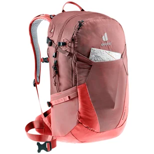 Plecak damski Deuter Futura 21 SL Kolor: czerwony/pomarańczowy - Plecaki - miniaturka - grafika 1