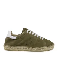 Espadryle męskie - Espadryle QUAZI QZ-63-04-000621 Zielony - miniaturka - grafika 1