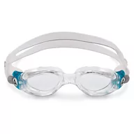 Pływanie - Okulary na Basen Aqua Sphere Kaiman Compact Small Clear Blue - miniaturka - grafika 1