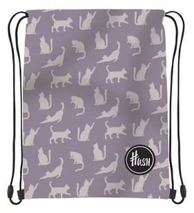 Worek na buty Purple Cats Hash 507022040 - Worki na buty - miniaturka - grafika 1