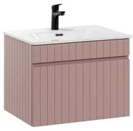 Szafki łazienkowe - Szafka z umywalką 60 cm ICONIC ROSE - miniaturka - grafika 1