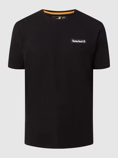 Koszulki męskie - T-shirt o kroju regular fit z bawełny ekologicznej - grafika 1