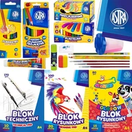 Przybory szkolne - WYPRAWKA SZKOLNA ASTRA (L) 17 el. - miniaturka - grafika 1