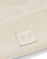 Czapki damskie - Czapka zimowa Under Armour Halftime Cuff beżowa - miniaturka - grafika 1