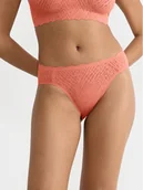 Majtki damskie - Sloggi Figi klasyczne Zero Feel Bliss 10219695 Pomarańczowy - miniaturka - grafika 1