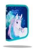 Piórniki - piórnik jednoklapkowy bez wyposażenia clipper unicorn coolpack colorino f076659 - miniaturka - grafika 1