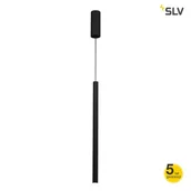 Lampy sufitowe - SLV HELIA 30 lampa wisząca okrągła czarna 152360 - miniaturka - grafika 1