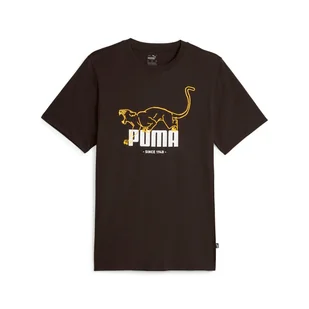 Koszulka męska Puma GRAPHICS ANIMAL czarna 67719001-M - Koszulki męskie - miniaturka - grafika 1