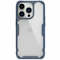 Etui i futerały do telefonów - Nillkin Nature Pro etui iPhone 14 Pro Max pancerna obudowa pokrowiec niebieski - miniaturka - grafika 1