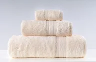 Ręczniki - Greno Home- Bielbaw Ręcznik Egyptian Cotton 30X50 Kremowy RE-EGY-030-KREM - miniaturka - grafika 1