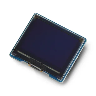 Wyświetlacz OLED 1,32'' 128x96px - SPI/I2C - 16 skali szarości - czarno-biały - Waveshare 24777 - Podzespoły elektroniczne - miniaturka - grafika 1