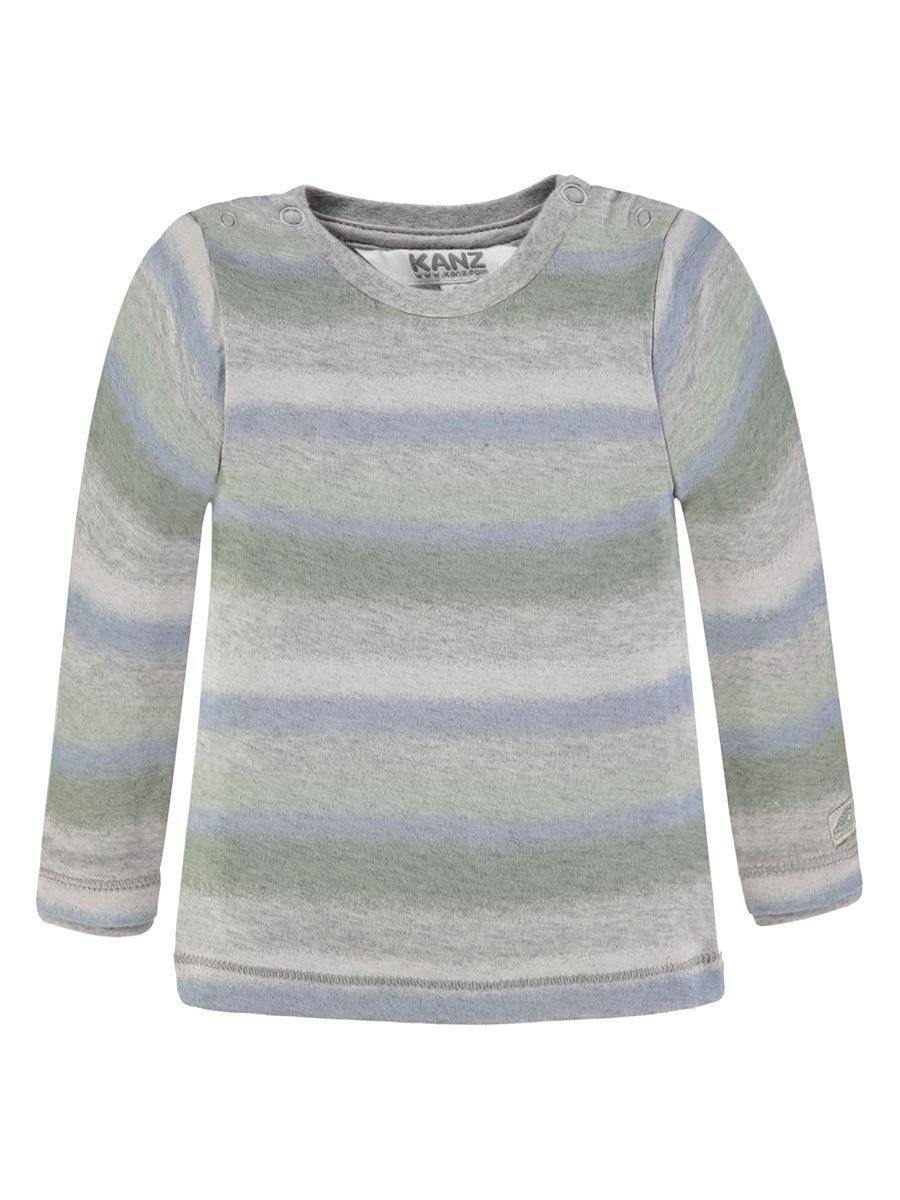 Chłopięca bluzka z długim rękawem szara Kanz r.62