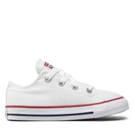 Buty dla chłopców - Trampki Converse C/T A/S OX 7J256C Biały - miniaturka - grafika 1