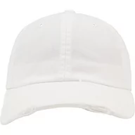 Czapki damskie - Flexfit Unisex Caps Low Profile Destroyed czapka z daszkiem biały biały jeden rozmiar 6245DC - miniaturka - grafika 1