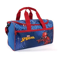 Torby sportowe - PERLETTI Spider Man Torba Sportowa dla Małych Dzieci do Przedszkola - Spiderman Jasnoniebieska Torba do Pływania dla Chłopców - Marvel Sportowa Torba Wodoszczelna Dziecięca na Ramię - 35x22.5x15 cm - miniaturka - grafika 1
