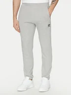 Spodnie sportowe męskie - adidas Spodnie dresowe Trefoil Essentials JD2424 Szary Slim Fit - miniaturka - grafika 1