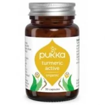 Pukka Turmeric Active Kurkuma dla aktywnych 30 kapsułek, suplement diety 5060229014658 - Pozostałe kosmetyki - miniaturka - grafika 1