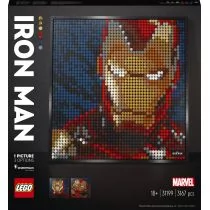 LEGO ART Iron Man z wytwórni Marvel Studios 31199 - Klocki - miniaturka - grafika 1