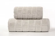 Ręczniki - Greno RĘCZNIK BRICK 70X140 CAPPUCCINO RE-BRI-070-CAPP - miniaturka - grafika 1