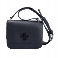 Torebki damskie - Guess torebka damska Noelle Mini Crossbody Flap HWVE7879780-BLA - miniaturka - grafika 1