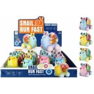 Zabawki interaktywne dla dzieci - Zabawka dla dzieci Ślimak 11cm MEGA CREATIVE 524397 - miniaturka - grafika 1