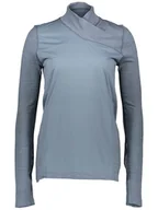Koszulki sportowe damskie - asics Koszulka "Matarun Warm" w kolorze szarym do biegania - miniaturka - grafika 1