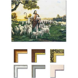 Obraz Jezus Chrystus Dobry Pasterz - Ikony i obrazy sakralne Obraz Jezus Chrystus Dobry Pasterz - Ikony i obrazy sakralne - miniaturka - grafika 1