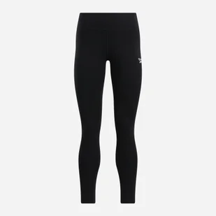 Legginsy sportowe damskie Reebok Ri Sl Cotton Legging 100037549 XS Czarne (4066762762965) - Spodnie sportowe damskie - miniaturka - grafika 1