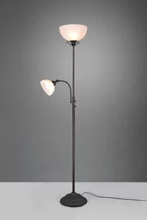 Trio Rl Country R46322024 lampa stojąca podłogowa 2x100W E27 czarna/biała - Lampy stojące - miniaturka - grafika 1