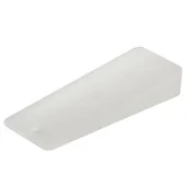 Akcesoria do drzwi - Odbojnik drzwiowy gumowy KLIN 95 x 32 mm przezroczysty - miniaturka - grafika 1