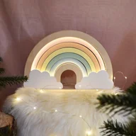 Lampy stojące - Lampka nocna dla dzieci tęcza - miniaturka - grafika 1