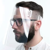 Maseczki ochronne i antywirusowe - 3MK 3MK AntiBacterial ProtHelmet PBL Lite Przyłbica - miniaturka - grafika 1