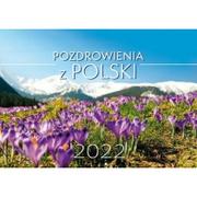 Kalendarze - EDYCJA ŚWIĘTEGO PAWŁA Kalendarz 2022 Ścienny Pozdrowienia z Polski - Edycja Świętego Pawła - miniaturka - grafika 1