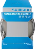 Zabezpieczenia do roweru - SHIMANO Linka hamulcowa szosowa powlekana teflonem srebrny Y80098320 - miniaturka - grafika 1