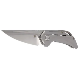 Nóż składany Bestech Vigil Grey Titanium, Satin M390 by Kombou (BT2201A) - Noże - miniaturka - grafika 2