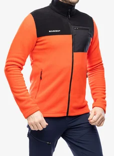 Kurtka polarowa Mammut Innominata ML Jacket - mammut red/black - Kurtki narciarskie - miniaturka - grafika 1