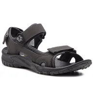 Sandały damskie - Jack Wolfskin Sandały Lakewood Cruise Sandal M 409011 Phantom - miniaturka - grafika 1