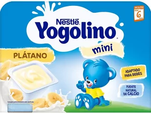 Deser mleczny Nestle Yogolino With Banana Gluten Free 6 x 60 g - Desery dla dzieci - miniaturka - grafika 1