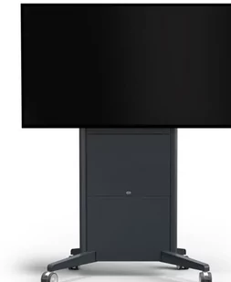 SMS Presence Mobile wózek z elektryczną regulacją (ver. 2021) do 98" | max. VESA 600x400 | max. obciążenie 150kg | ciemnoszary - Uchwyty do monitorów - miniaturka - grafika 1