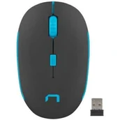 Myszki - Natec Martin czarno-niebieska (NMY-1190) - miniaturka - grafika 1