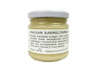 Balsam Karmelitański W Miodzie 250G Pasieka Beskid - Miód - miniaturka - grafika 1