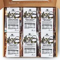 Herbata - Zestaw herbat OWOCOWYCH z hibiskusem na prezent z okienkiem MANGO-TANGO - miniaturka - grafika 1