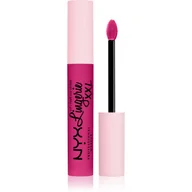 Szminki - NYX Professional Makeup Professional Makeup - Lip Lingerie XXL Matte Liquid Lipstick - Matowa pomadka do ust w płynie - 4 ml - 19 - PINK HIT NYXPUPML-4ML-01 - miniaturka - grafika 1