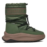 Botki męskie - Śniegowce Moon Boot 80D2490010 Zielony - miniaturka - grafika 1